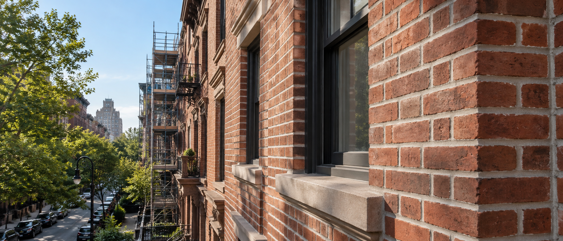 Brick Pointing NYC project