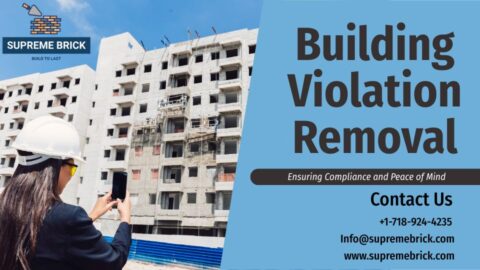 ECB Violation Removal NYC — Targeted repair work in progress